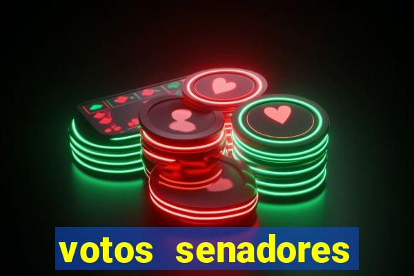 votos senadores impeachment alexandre de moraes